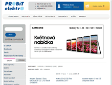 Tablet Screenshot of eshop.probit.cz